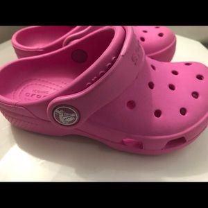 Girls crocs. Final price